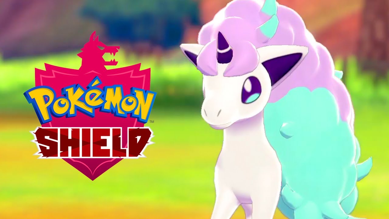 Pok&eacute;mon Shield - Meet Galarian Ponyta Gameplay Trailer