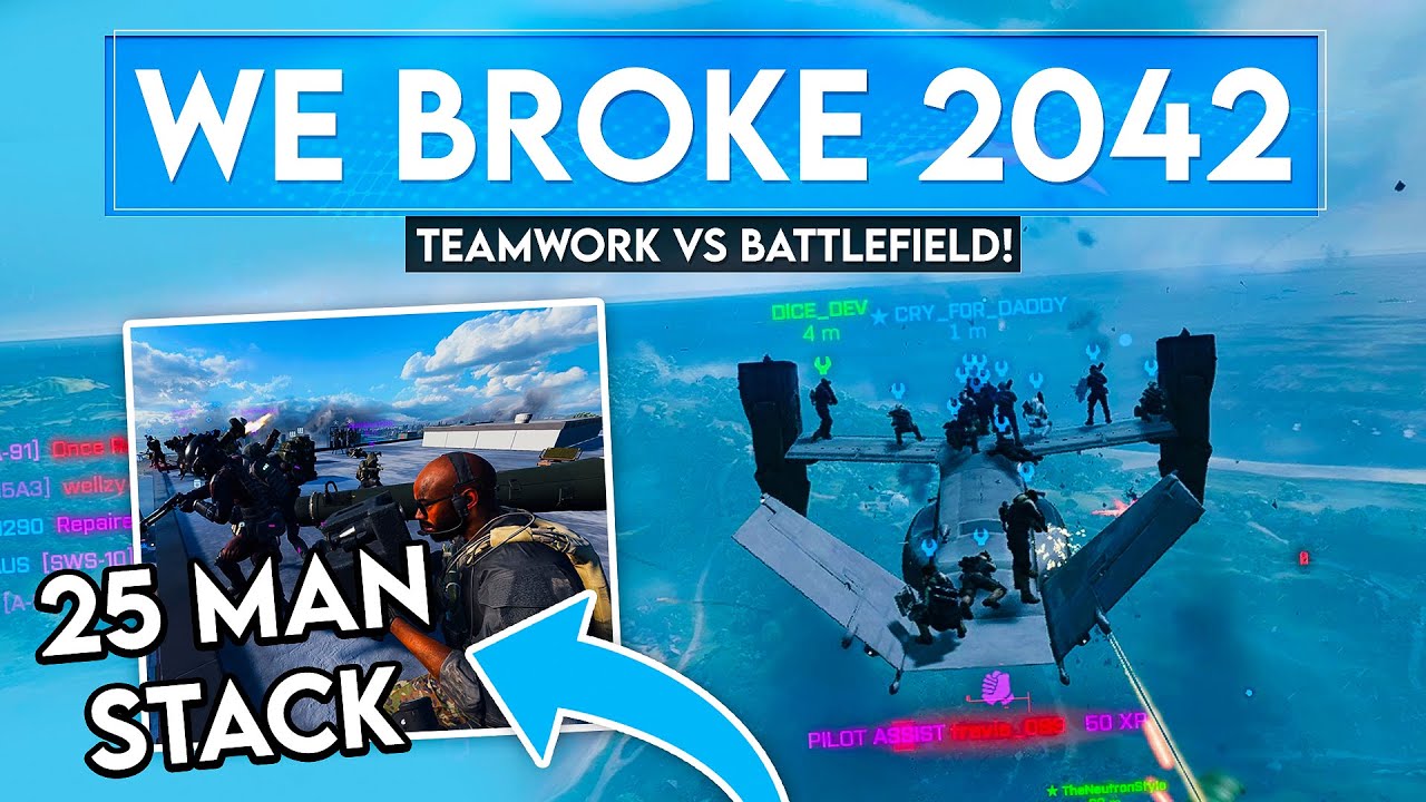 Когда командная работа в Battlefield заходит СЛИШКОМ ДАЛЕКО...