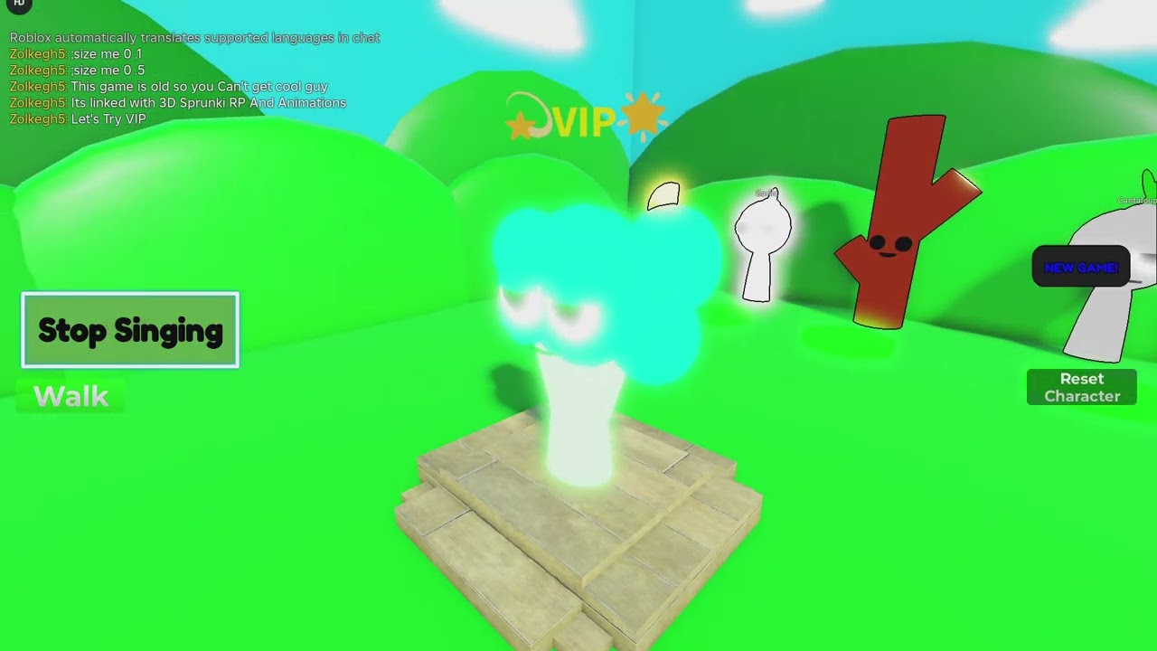 Testing 3D Verunki RP And Animations