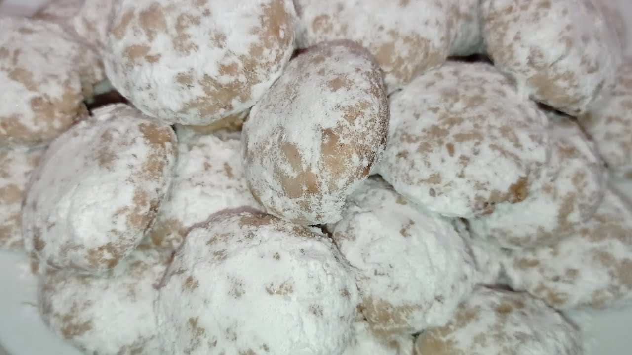 🌙🌙 Gâteaux AÏD 2024‼️‼️ Sablés cacahuètes/bouchées très fondantes avec seulement 4 ingrédients 🤗