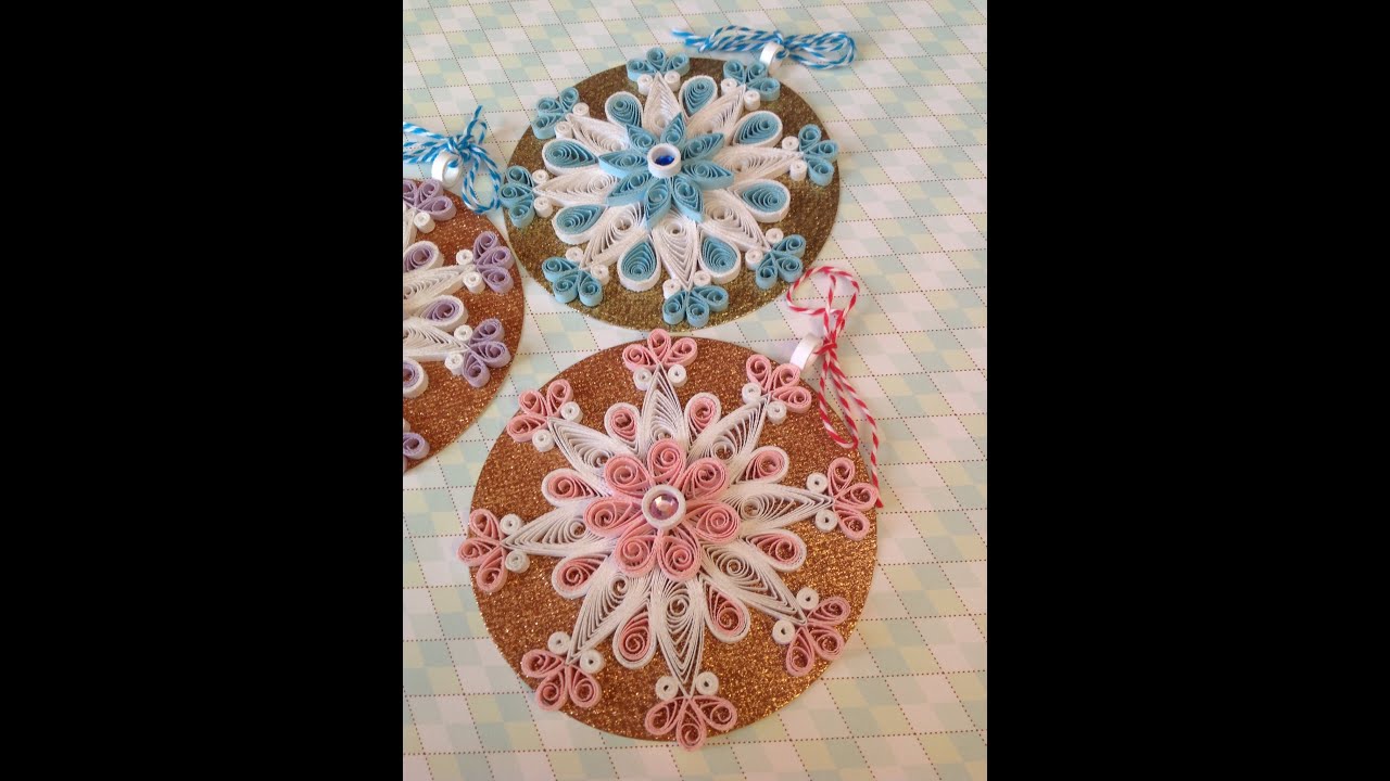 Quilling Snowflakes