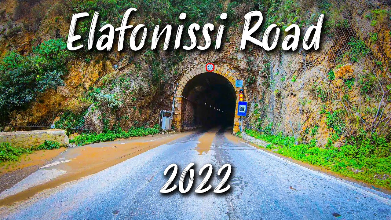 Drive to Elafonissi Beach, Crete || Greece 4K UHD