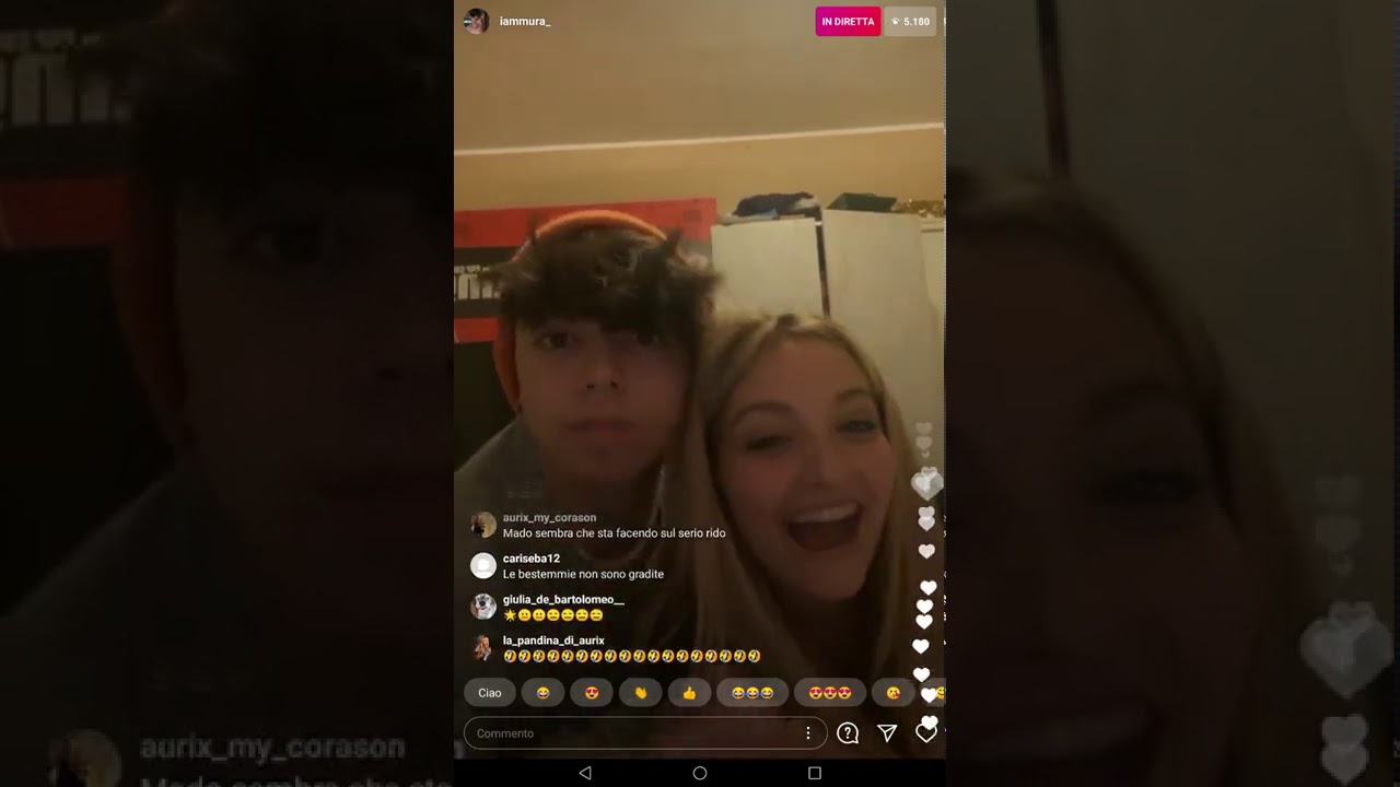 Live: Mura e Aurora Baruto fanno uno scherzo telefonico a Maria ✨😂❤️🌸🦋