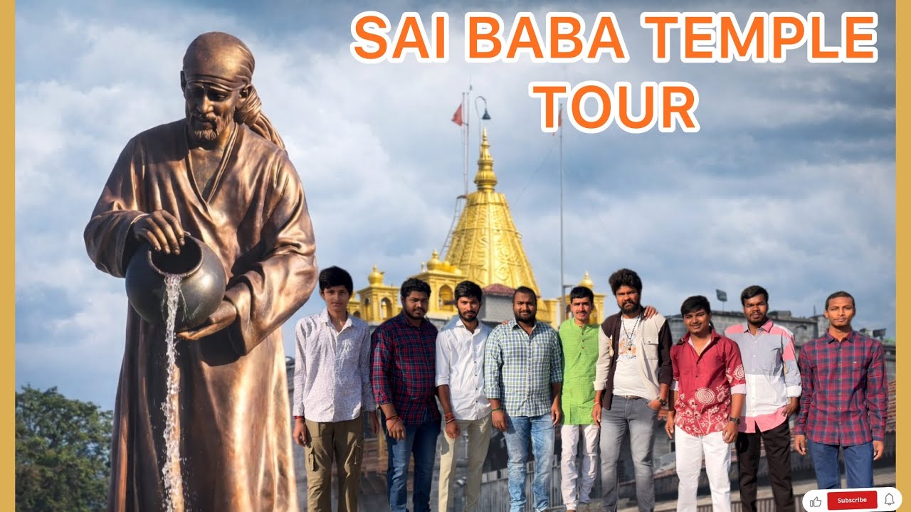 SAI BABA TEMPLE TOUR in Shiridi in Maharashtra full video 