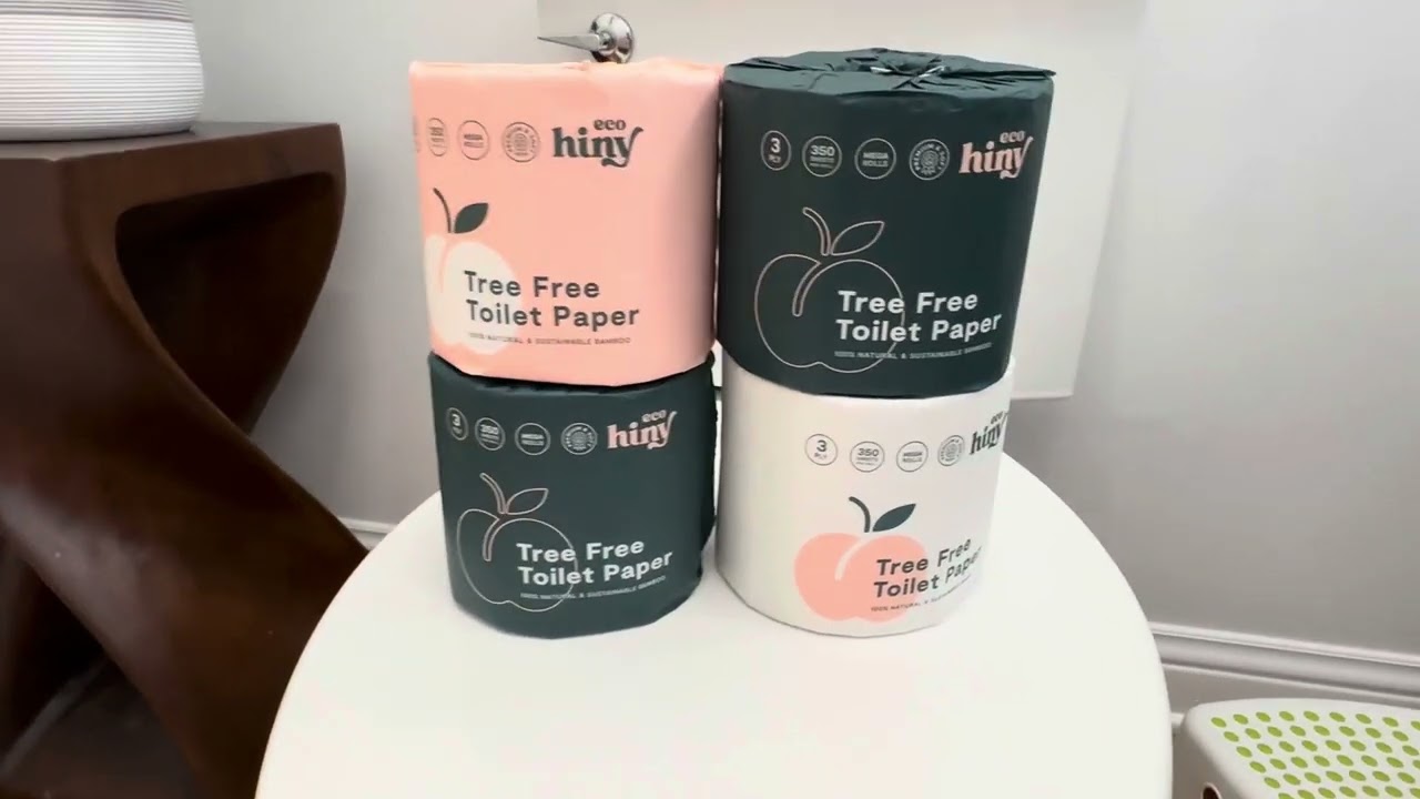 EcoHiny Premium & Soft Bamboo Toilet Paper