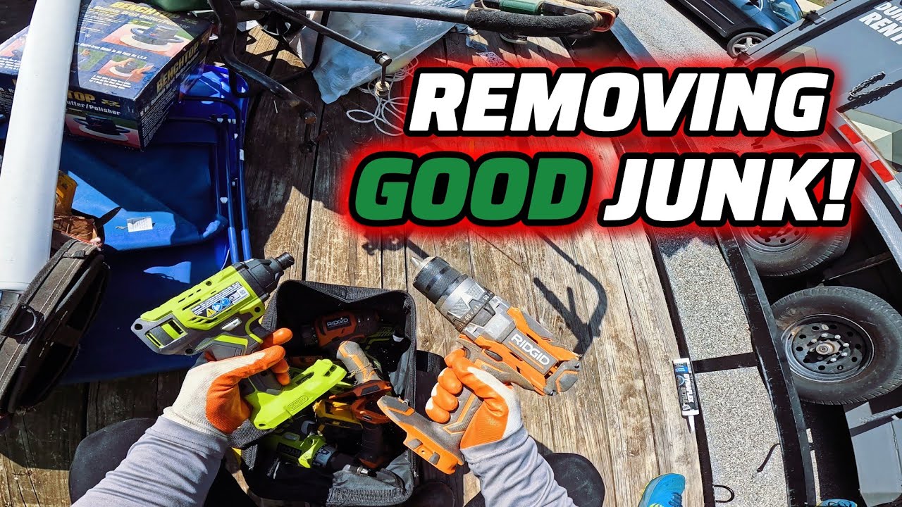 Day In The Junk Removal Business! + Meeting Up With 22-Year-Old Hustler That Rents Trailers!