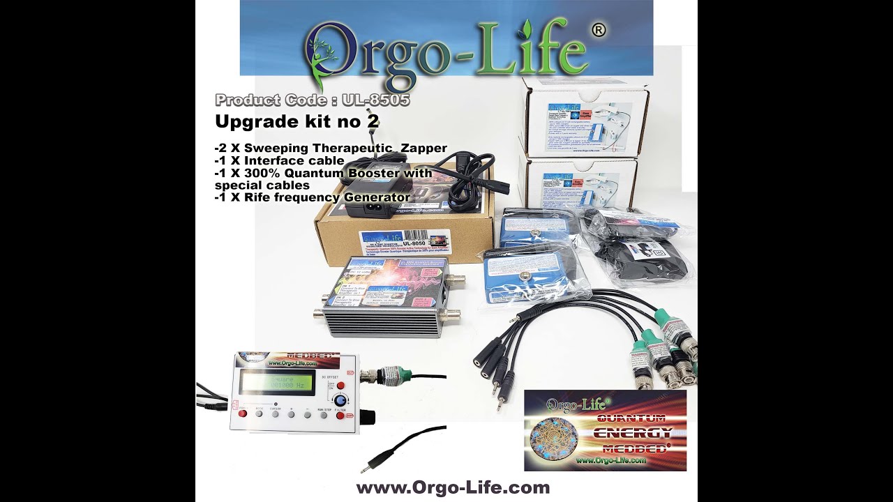 UPGRADE KIT to transform any Orgo-Life into Quantum MedBed technology