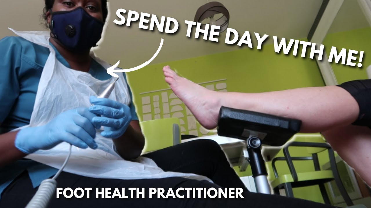 Spend The Day With Me 😊| DAY IN THE LIFE OF A FOOT HEALTH PRACTITIONER, Not A Pod. UK