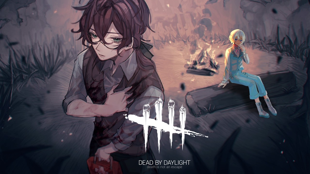 【DbD】明日は祝日！？突発DbDコラボ配信！ w/白星むく【よなが/#Vtuber】