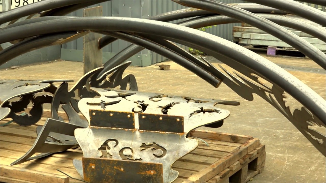 The making of the Oakley Vale sculptures