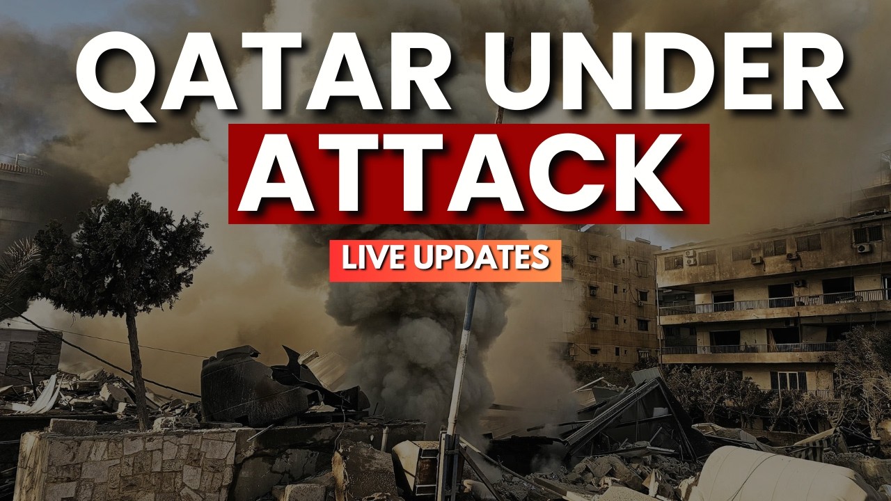 Qatar Live News | Iran Fires Multiple Missiles At Qatar | Middle East War LIVE News