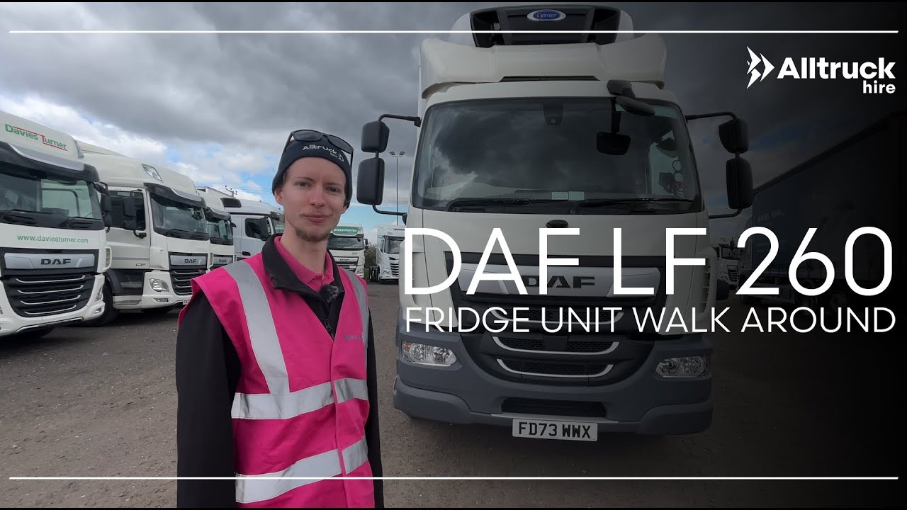 DAF LF 260 18t Fridge Unit Walkaround