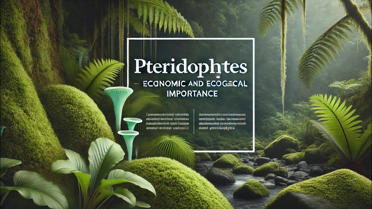 Pteridophytes: Economic and Ecological Applications: Importance of Pteridophytes: Botany Lectures