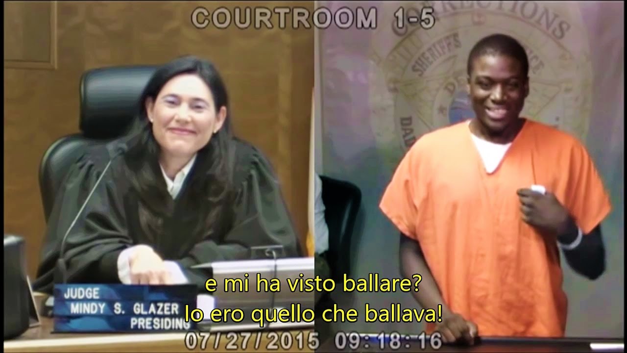 Giudice riconosce l'imputato: 