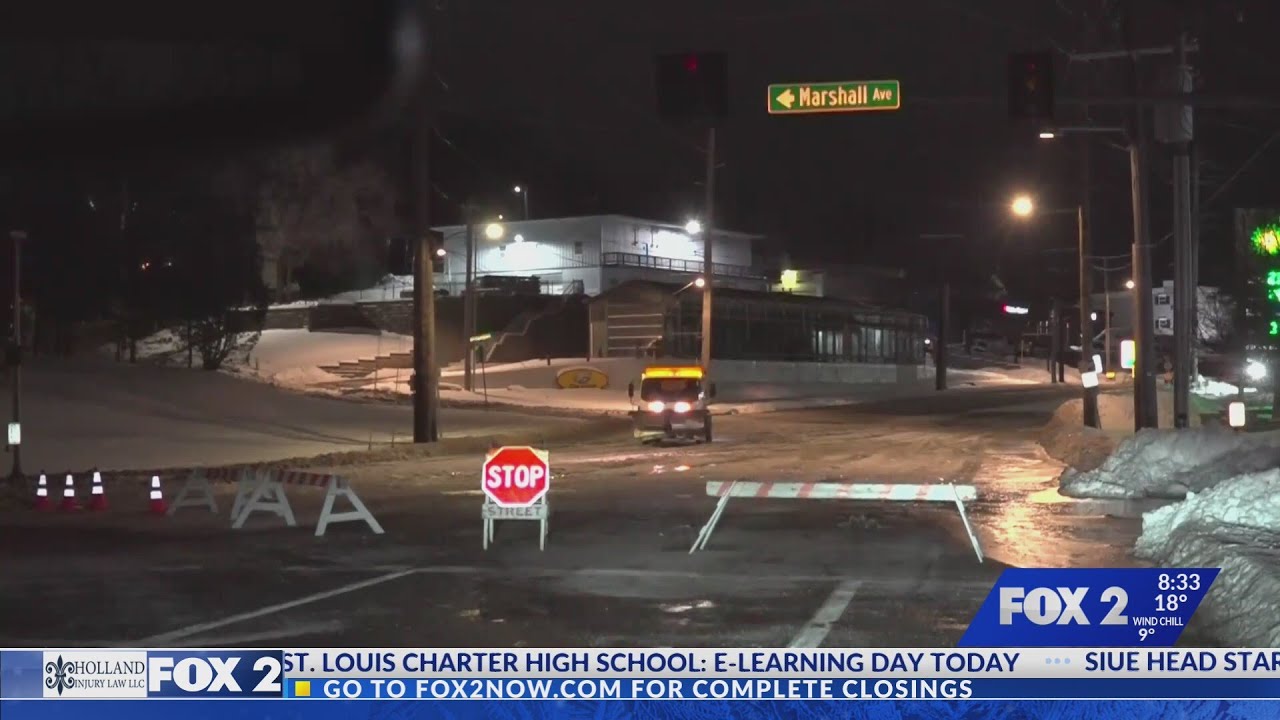 Water main breaks reported throughout St. Louis region amid frigid temperatures