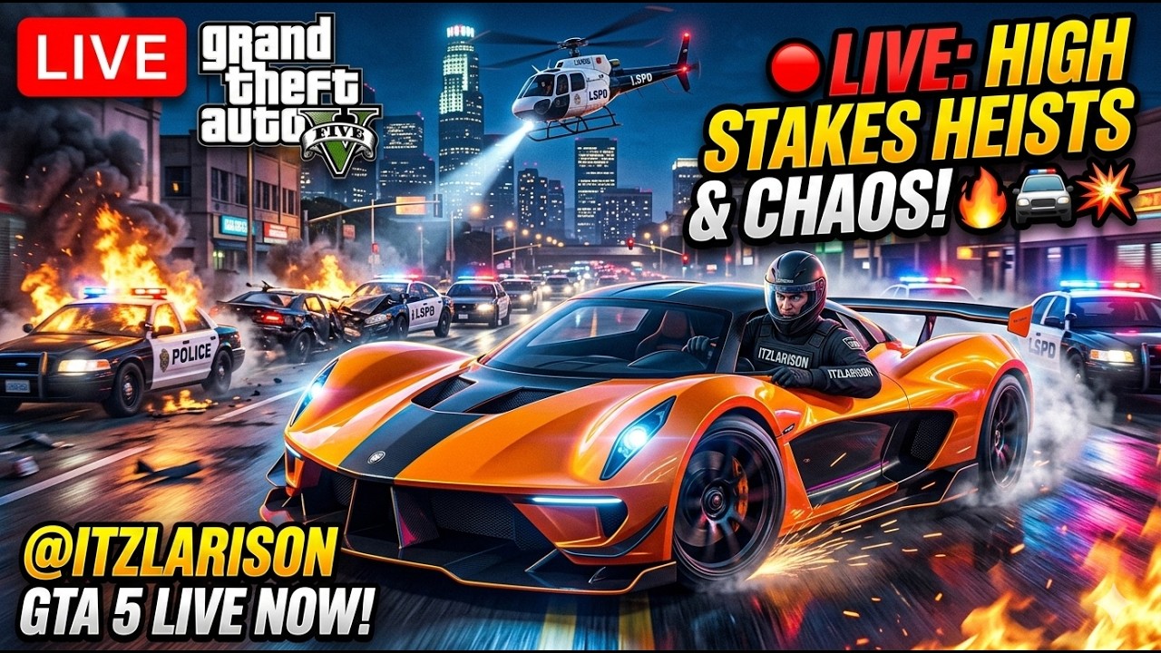 🔴GTA Online: The Ultimate Heist Stream | Let's Get Rich! 🤑💸