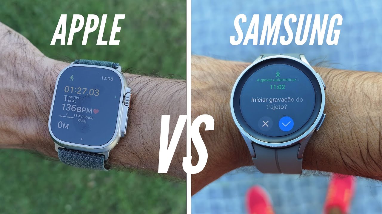 Apple Watch Ultra Vs Samsung Watch 5 Pro QUAL O MELHOR?