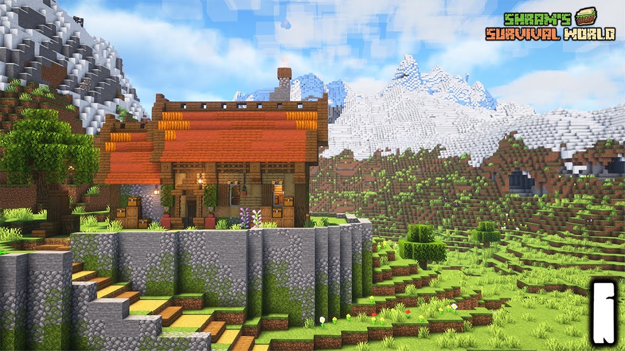 Starting my Forever Minecraft World | Shram's Survival World #1