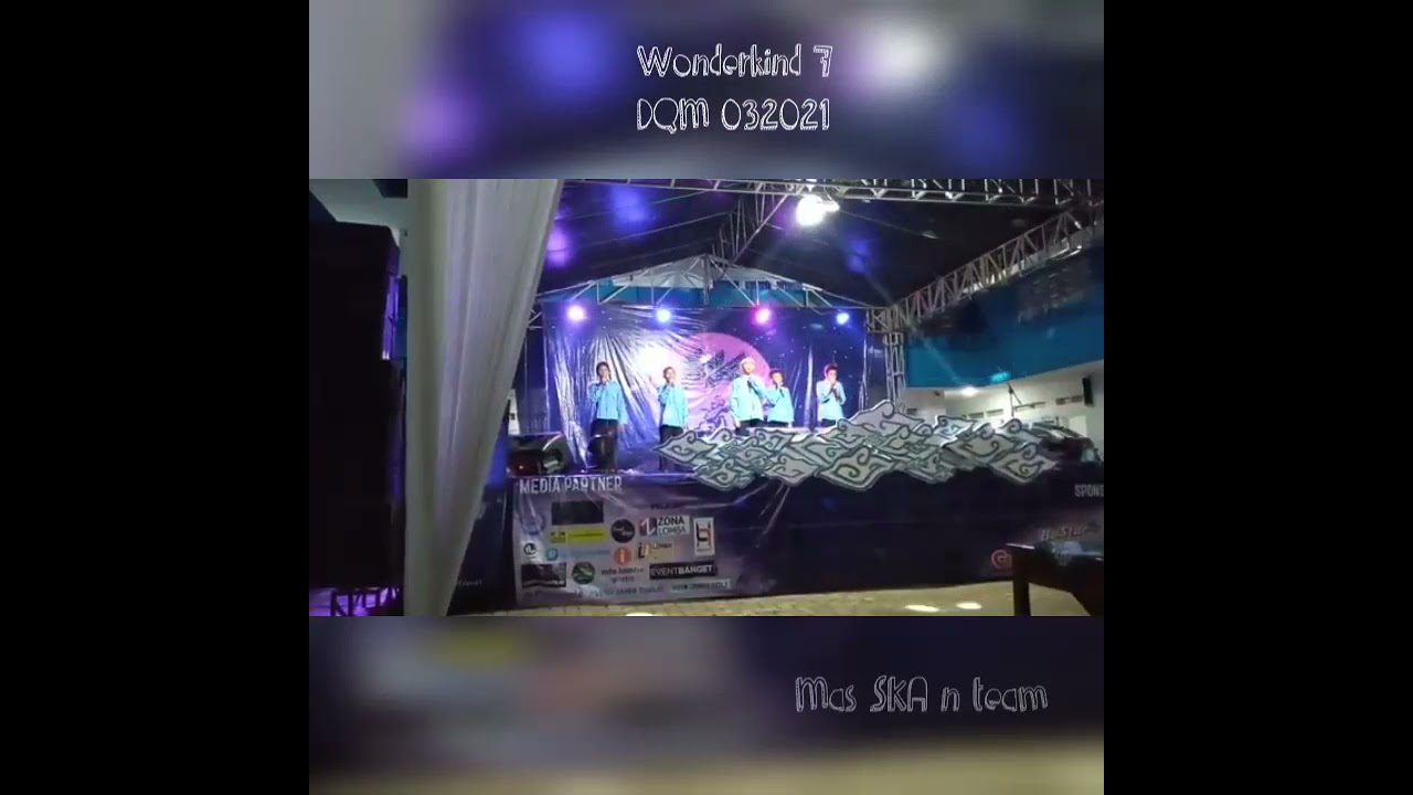 Mas SKA with team on Wonderkind 7 @dqmulia