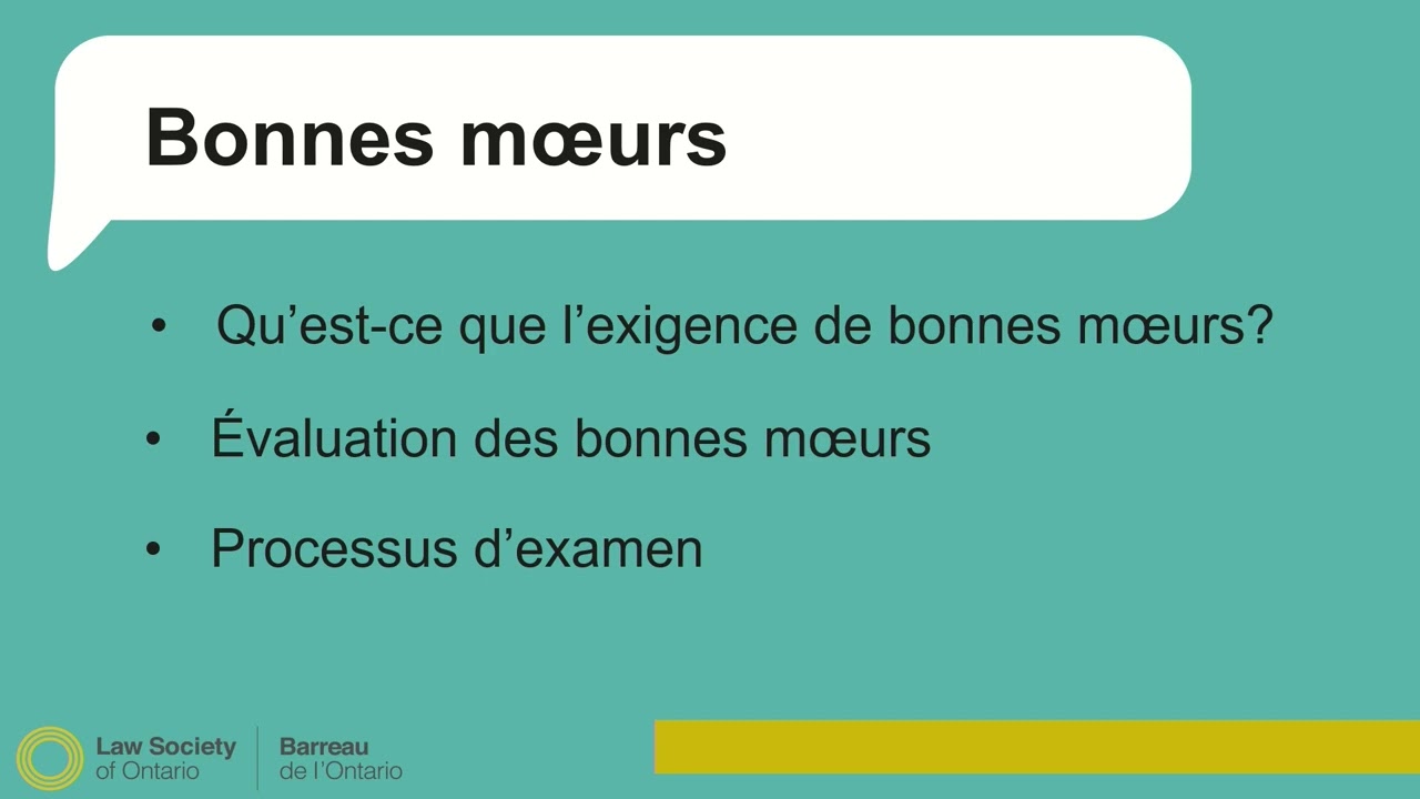 Bonnes m&oelig;urs