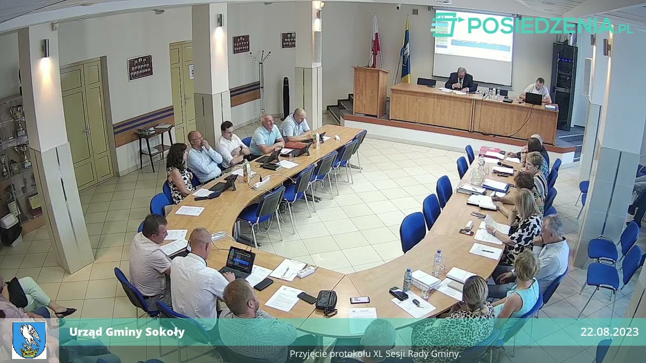 XLI Sesja Rady Gminy Sokoły - 22.08.2023 r.