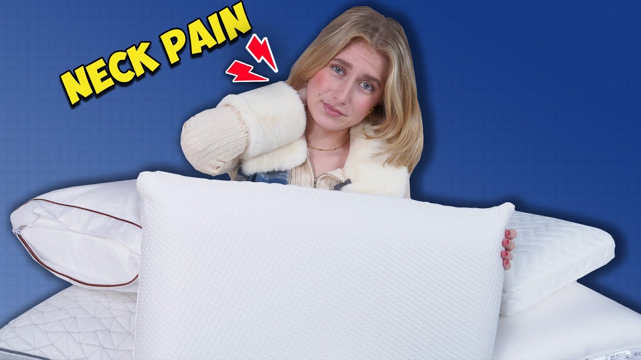 Best Pillows for Neck Pain of 2025 - My 6 Favorite Pillows For Neck Pain Relief!