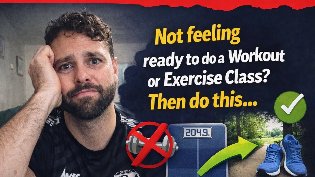 - Not ‘feeling ready’ to do a Workout or Exercise Class? Then watch this….