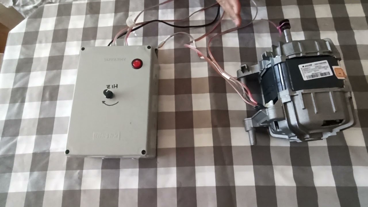 devir ayarlı çamaşır makinesi motoru