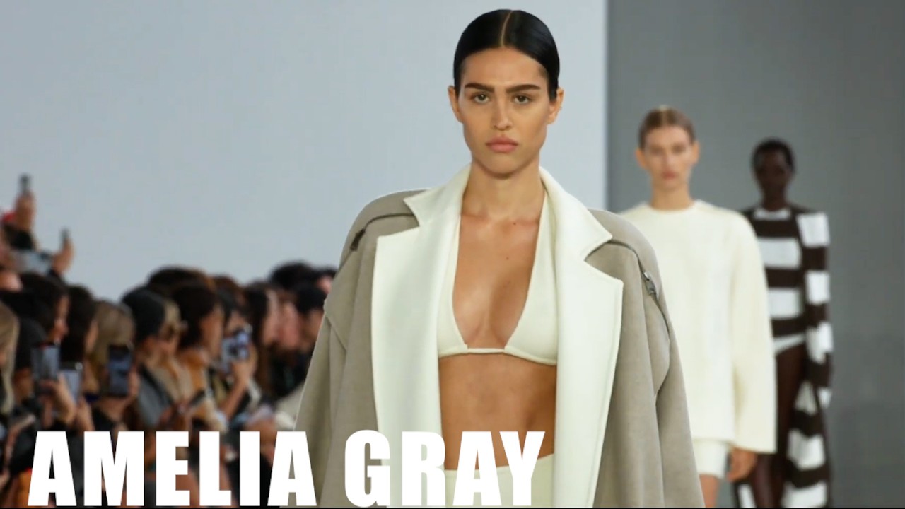 AMELIA GRAY Best Model Moments SS 2025 - 4K