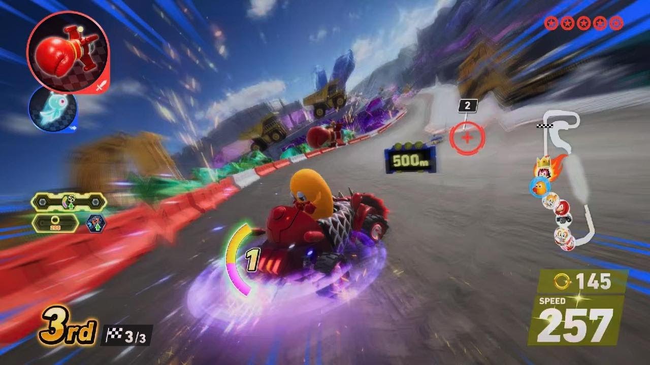 Pumpkin Grand Prix: Pac-Man Ghosts|Sonic Racing: CrossWorlds