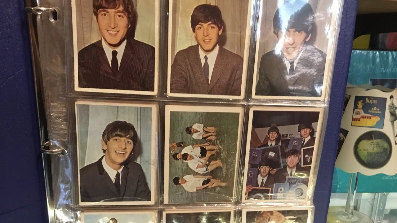 Beatles trading cards