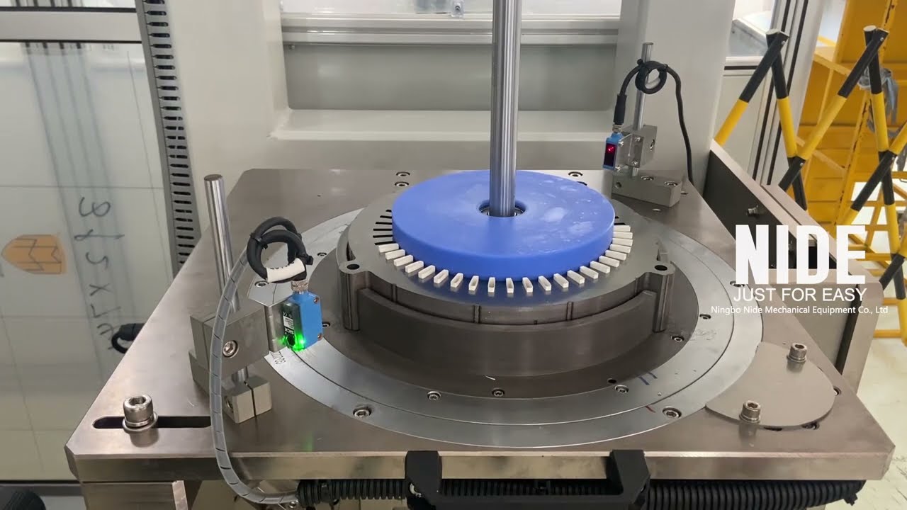 O-Slot Stator Paper Inserting Machine | Hairpin Motor Manufacturing