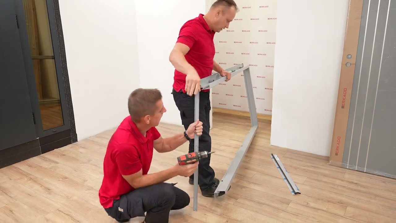 Instalacja Drzwi do Mieszkania ERKADO HERSE LUX 103 SET EKO  na Ościeżnicy Stalowej