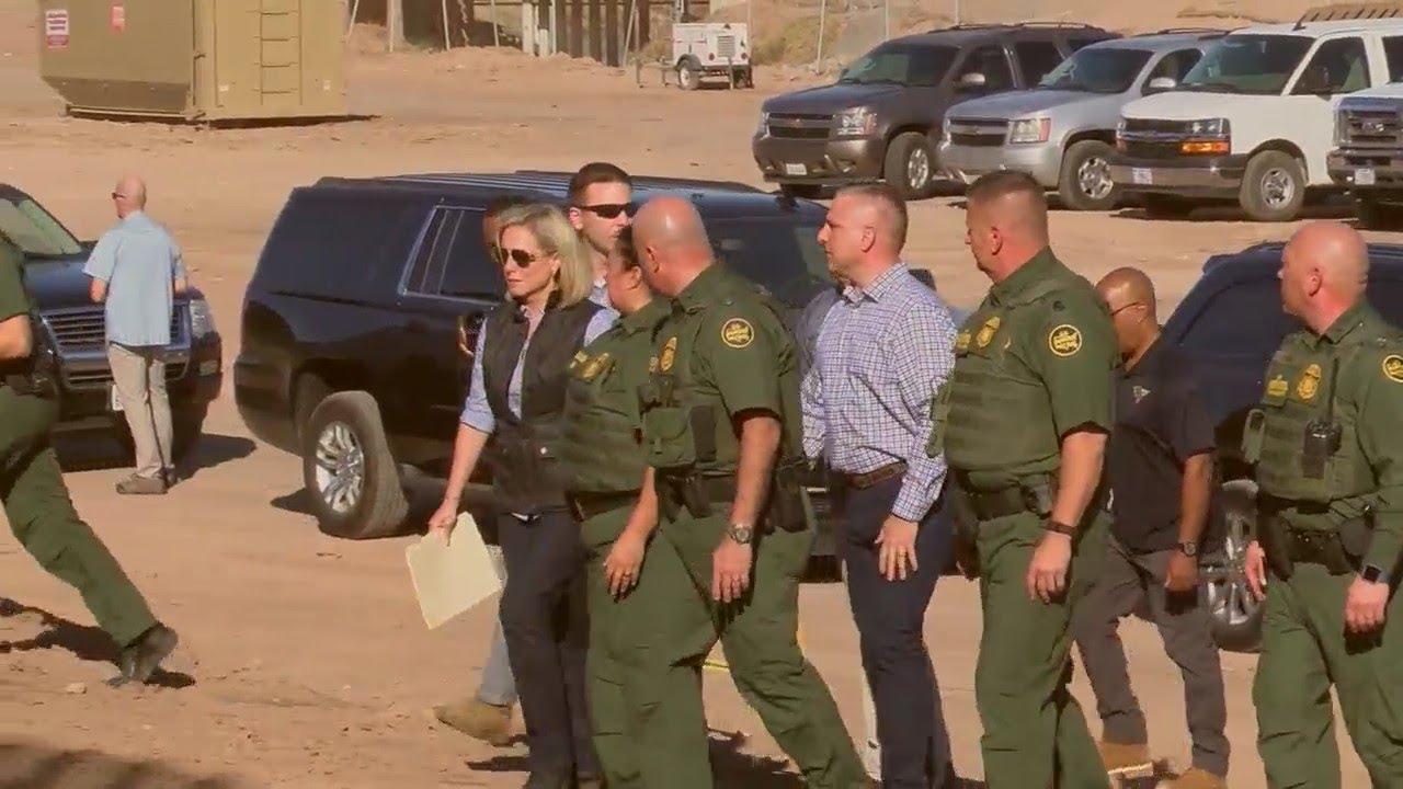 Sec.Nielsen visits the U.S.-Mexico border