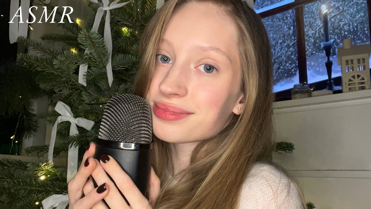 асмр🌲звуки рта и новогоднее настроение *болталка, шепот, скретчинг* | asmr🕯️ mouth sounds