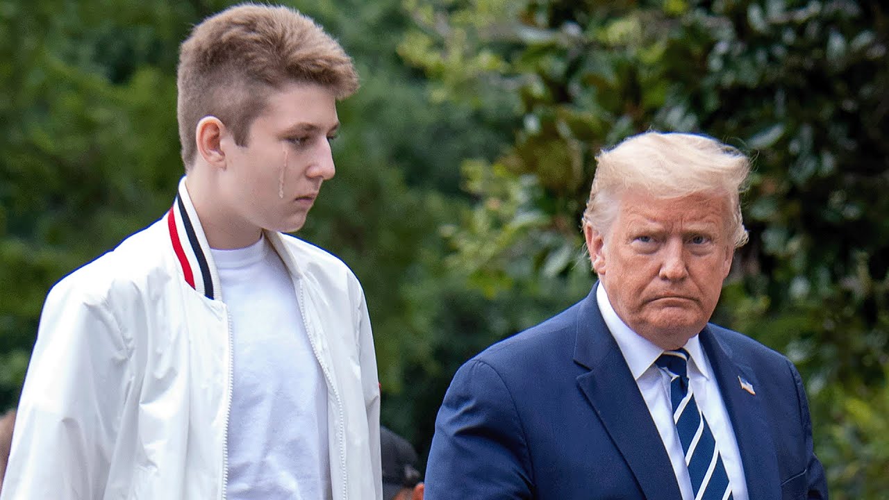 Donald Trump and His Son Barron Don&rsquo;t Get Along, the Reason Is Sad