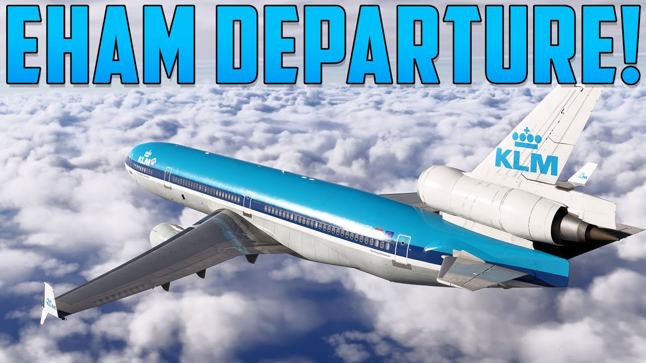✈️ KLM TFDi MD-11 ➜ SINT MAARTEN! ✈️ DEPARTURE! ✈️ EHAM ➜ TNCM ✈️