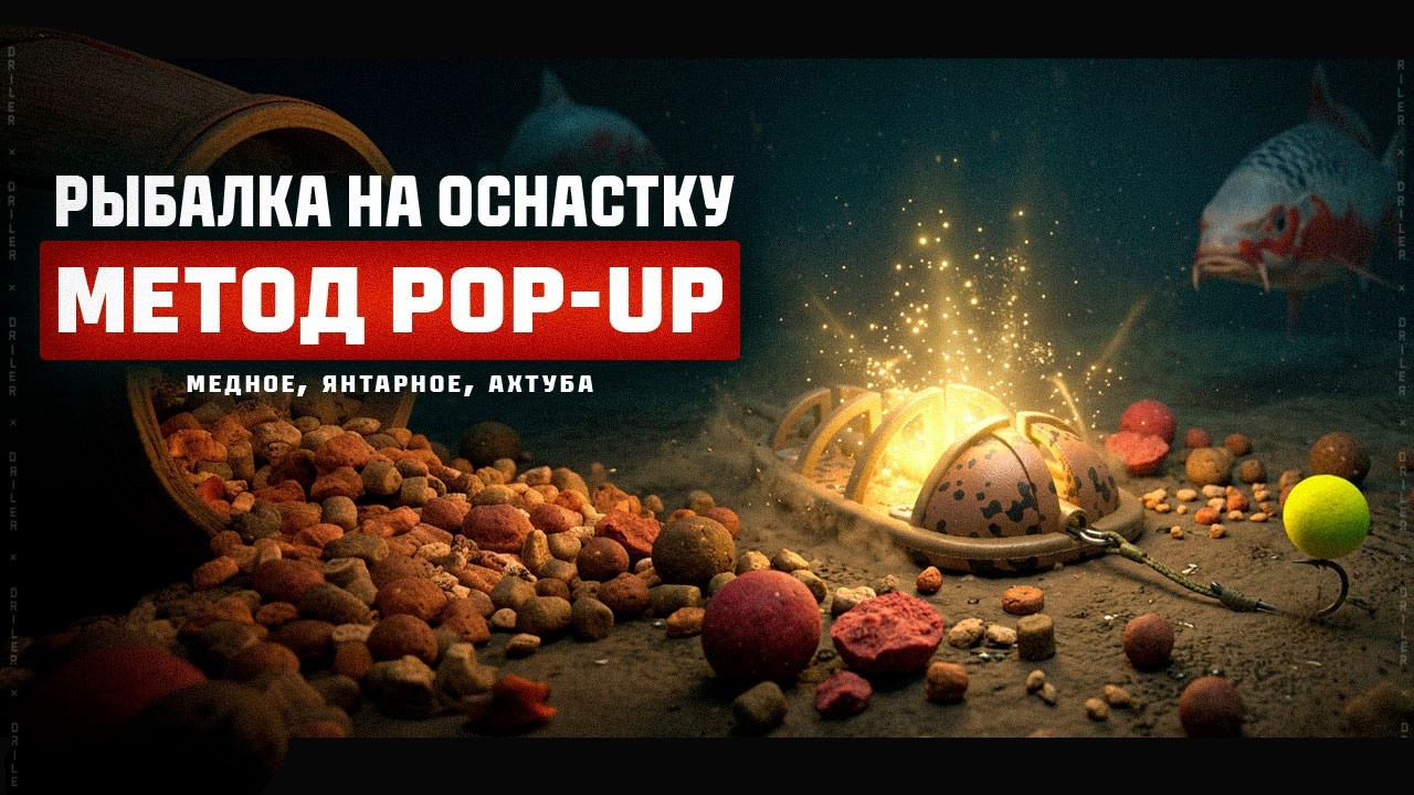 КАРПФИШИНГ на оснастку POP-UP метод &bull; Медное, Янтарное, Ахтуба &bull; Русская Рыбалка 4