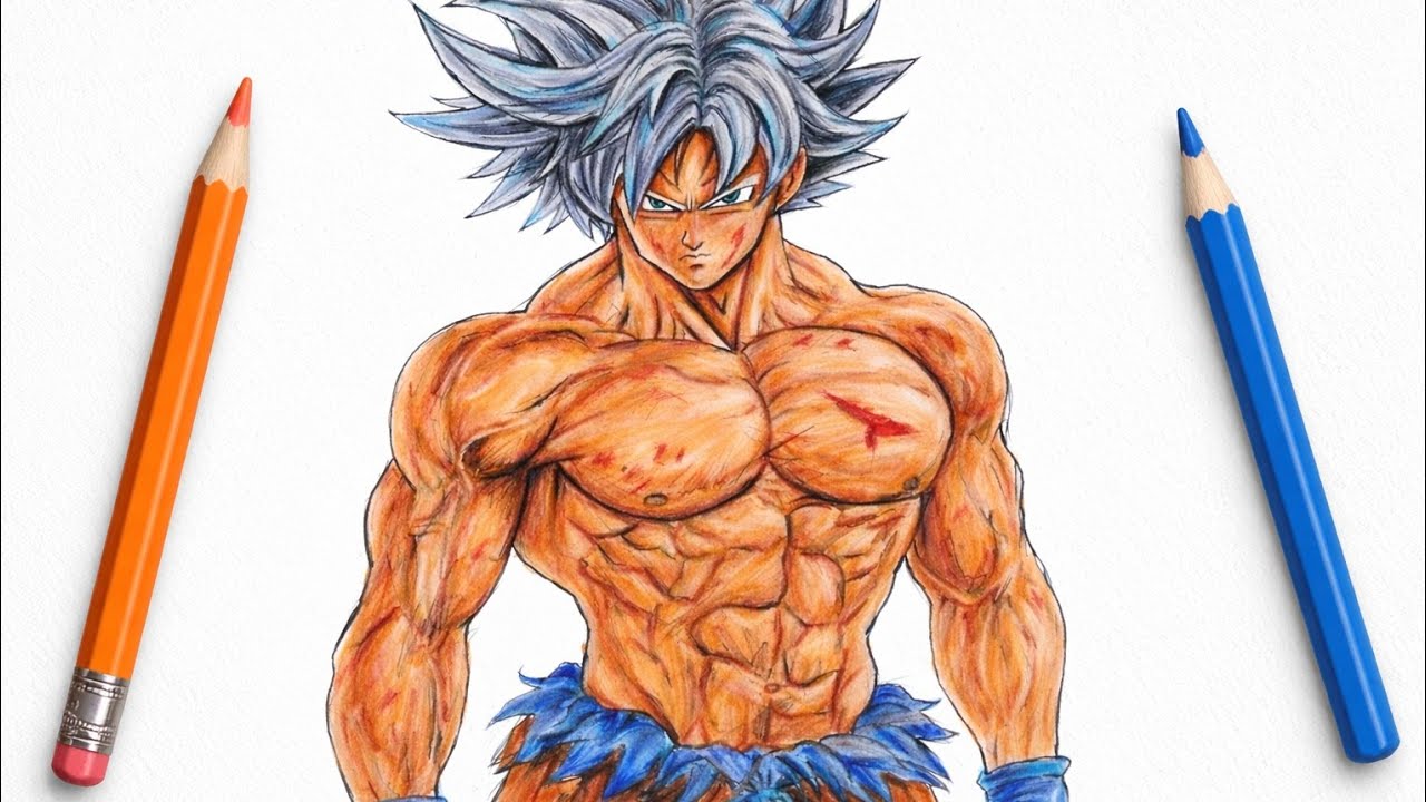 How to Draw Goku – Easy Tutorial