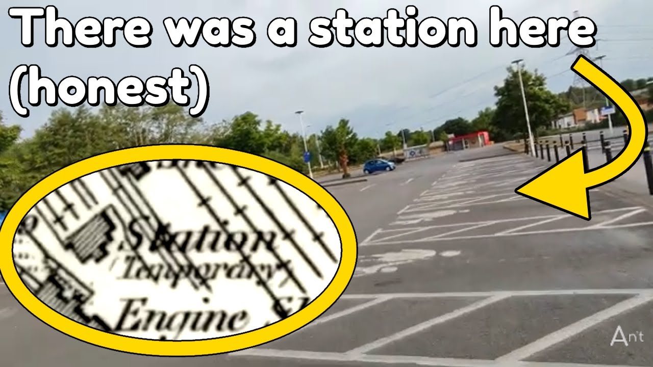 Macclesfield's THIRD Station - The Temporary Station