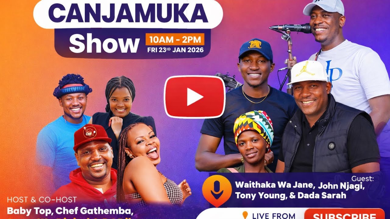 GOOD MRNG TEAM CANJAMUKA | BABY TOP NA CHEF GATHEMBA |NAKURU CITY || KAMEME FM