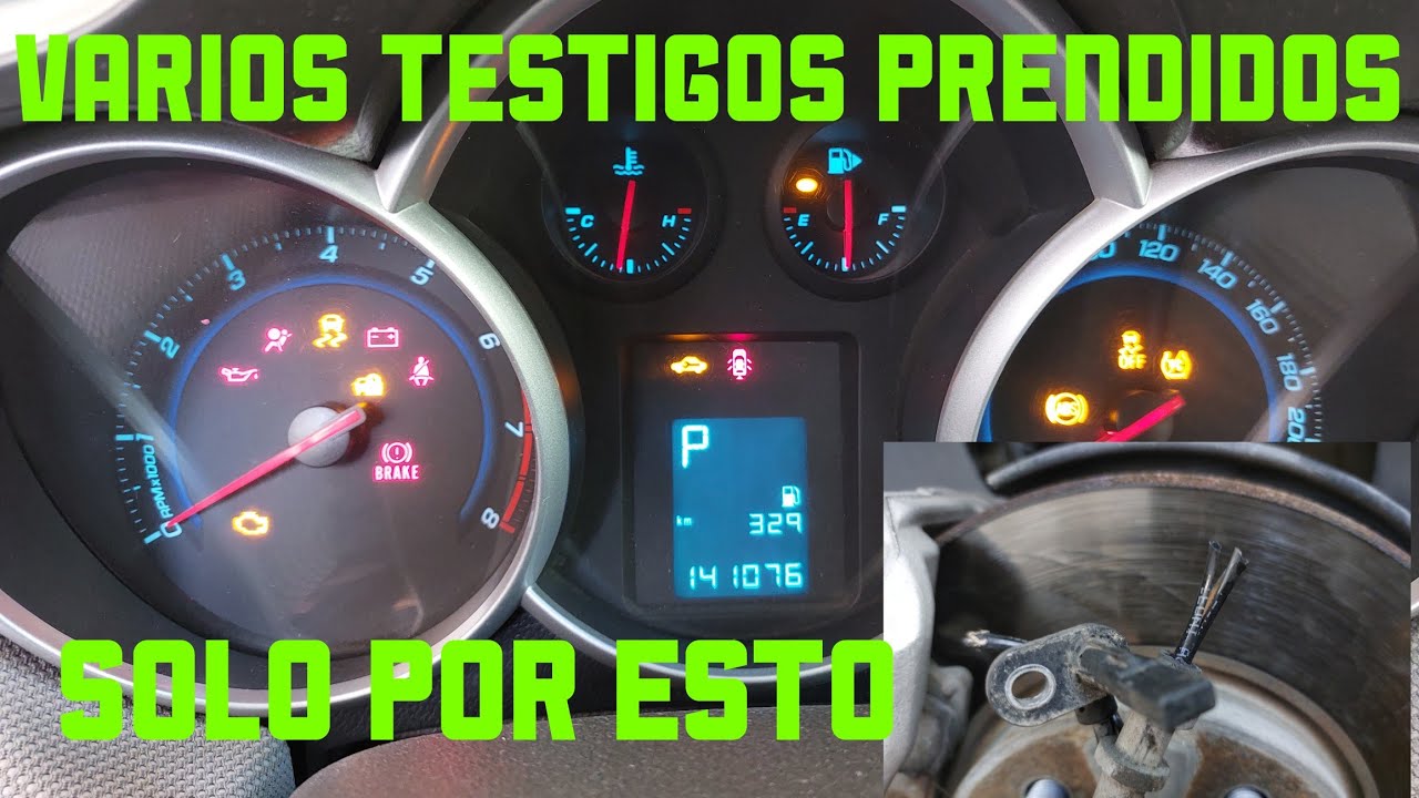 TESTIGOS ABS CONTROL DE TRACCION,ESTABILIDAD TODO POR UN SENSOR C0035