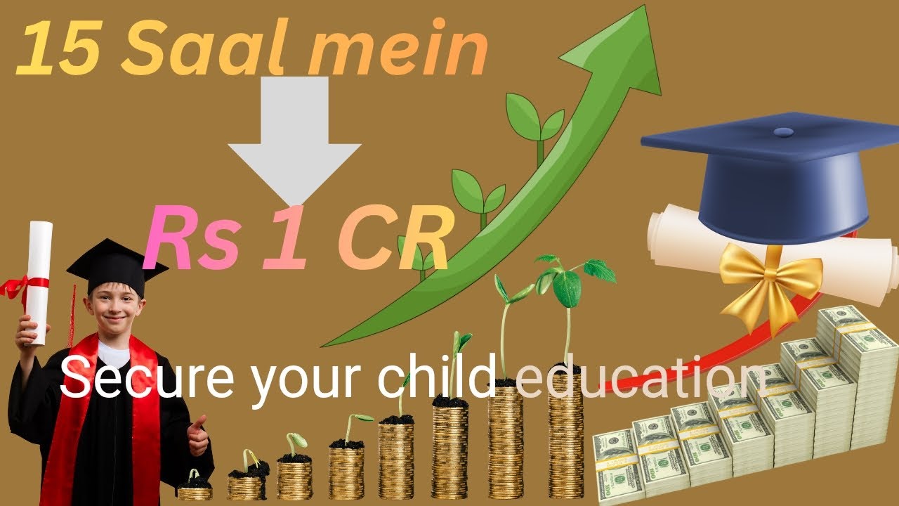 15 Saal Mein ₹75–80 Lakh Kaise Banaye? Child Education SIP Plan