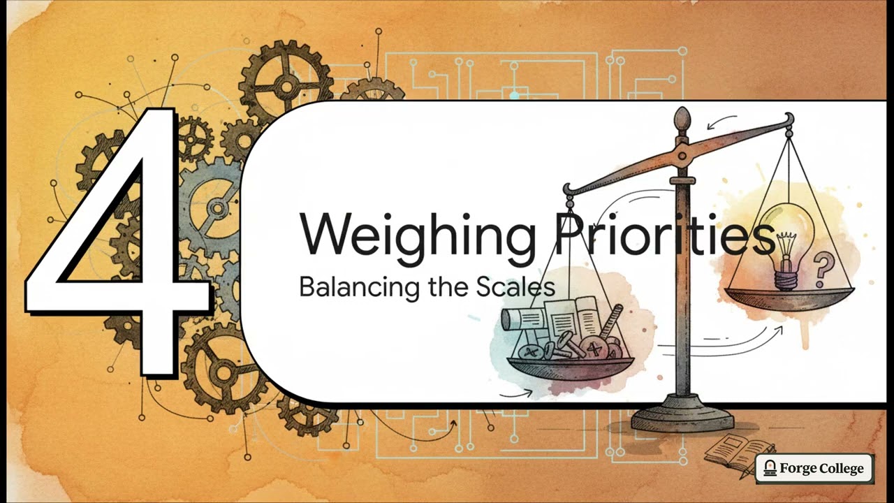 Designing decision criteria within the decision-framework &mdash; Forge College