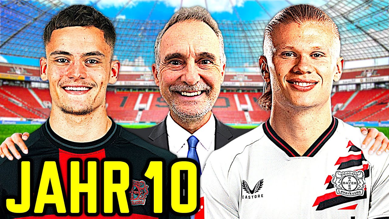 Ich übernehme Leverkusen FÜR 10 JAHRE !!! 🏆🇩🇪🔥