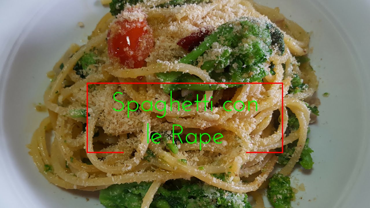 Spaghetti con le Rape in 10 Minuti!