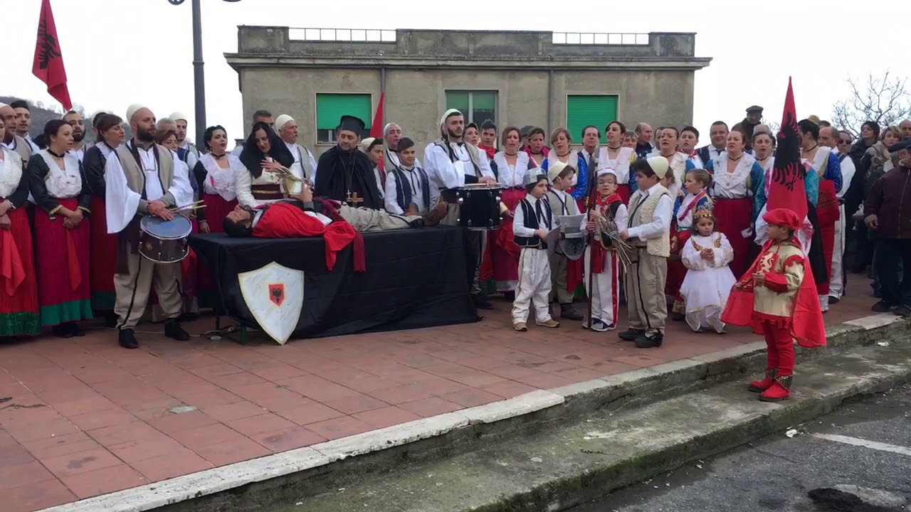 Rievocazione morte di Skanderbeg