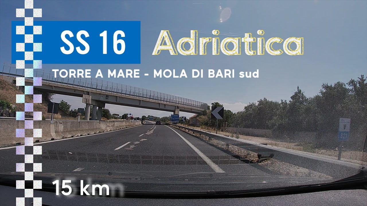 IT / SS16 Adriatica | TORRE A MARE - MOLA DI BARI sud