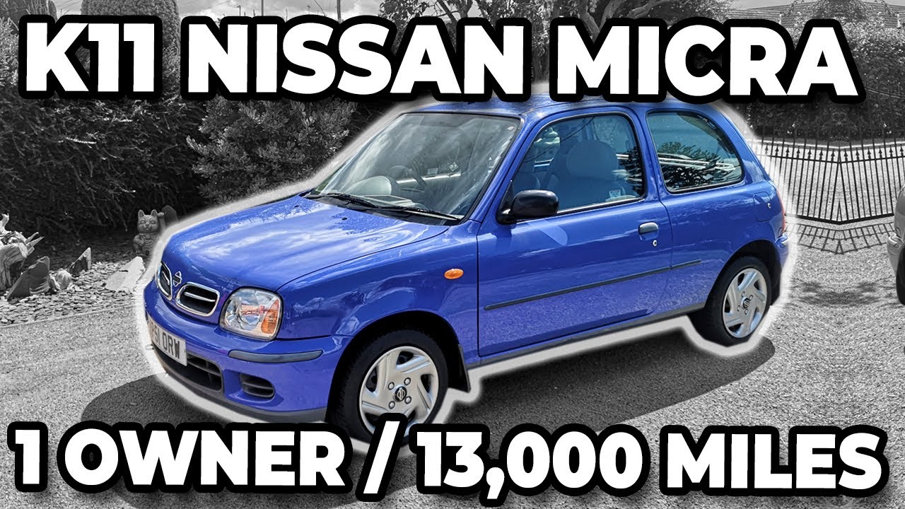 Bargain K11 Nissan Micra S - One Owner, 13,000 Miles - Walkaround & Review - China Blue