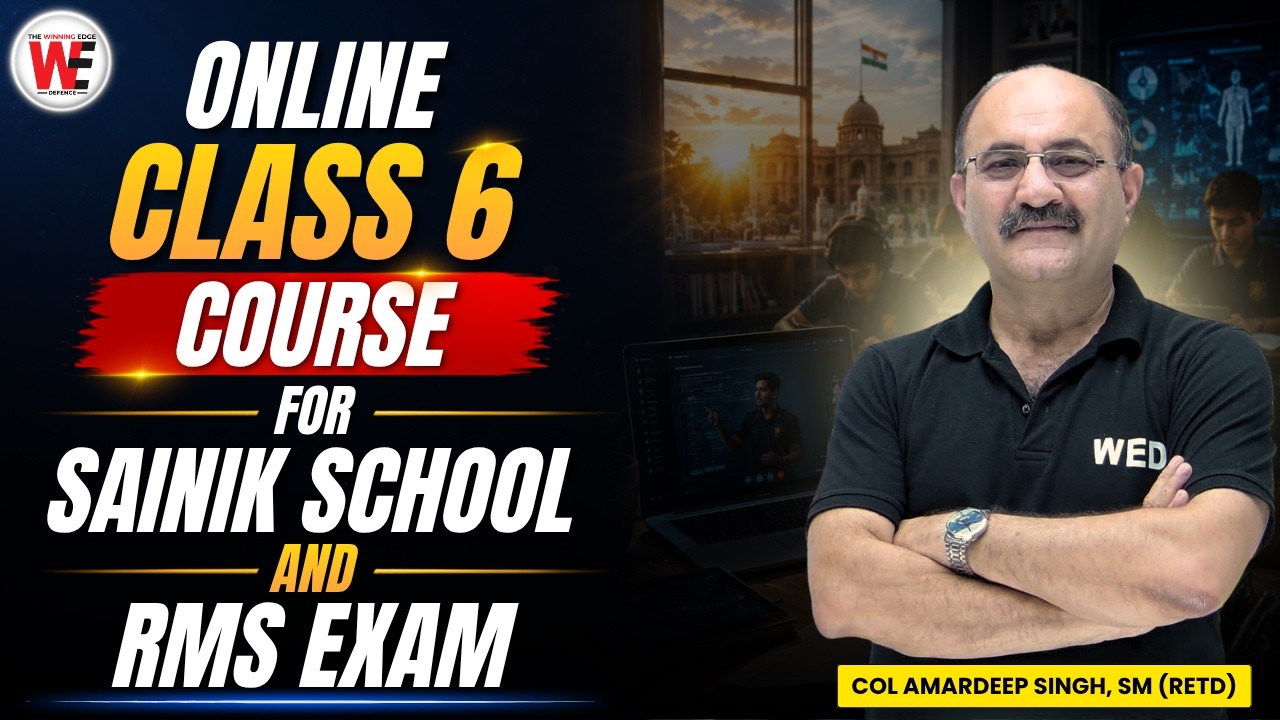 Online Class 6 Course for Sainik School 2027 Exam | Online Class 6 Course for RMS 2026 Exam
